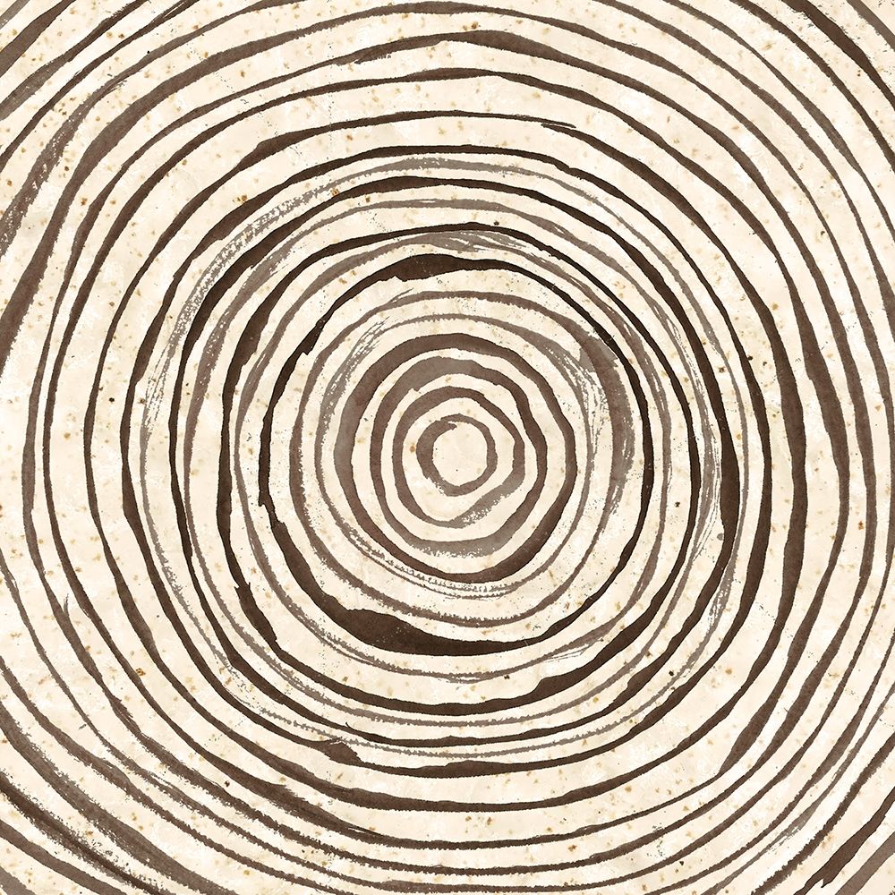 Warm Tribal Texture Spiral I art print by Tre Sorelle Studios for $57.95 CAD