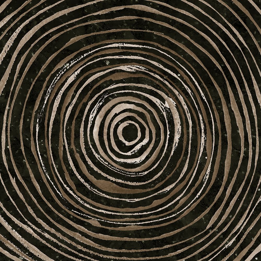 Warm Tribal Texture Spiral II art print by Tre Sorelle Studios for $57.95 CAD
