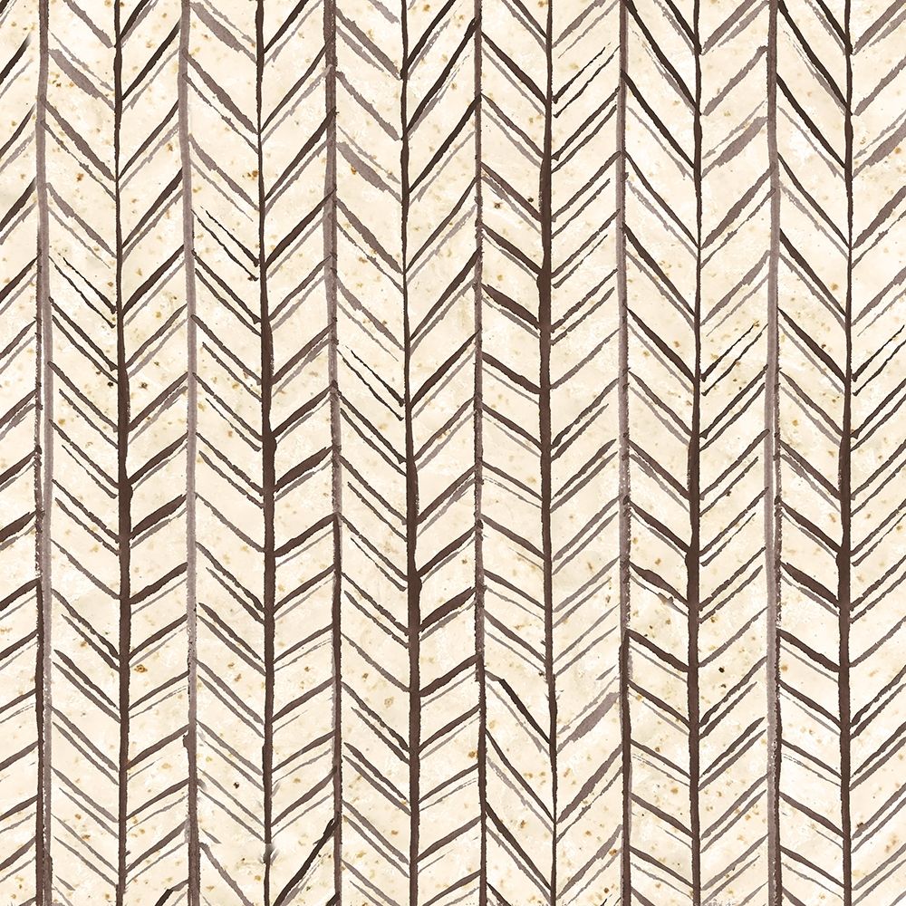 Warm Tribal Texture Chevron art print by Tre Sorelle Studios for $57.95 CAD