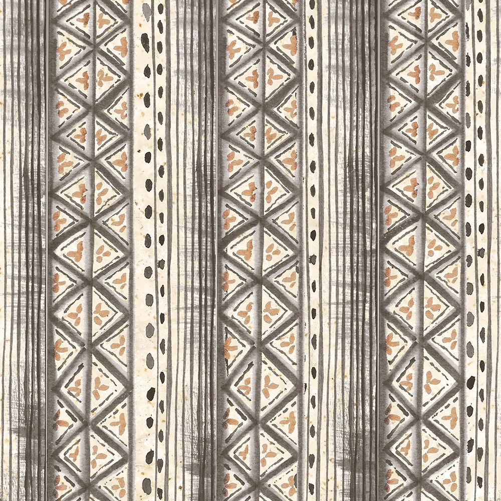 Warm Tribal Texture abstract I art print by Tre Sorelle Studios for $57.95 CAD