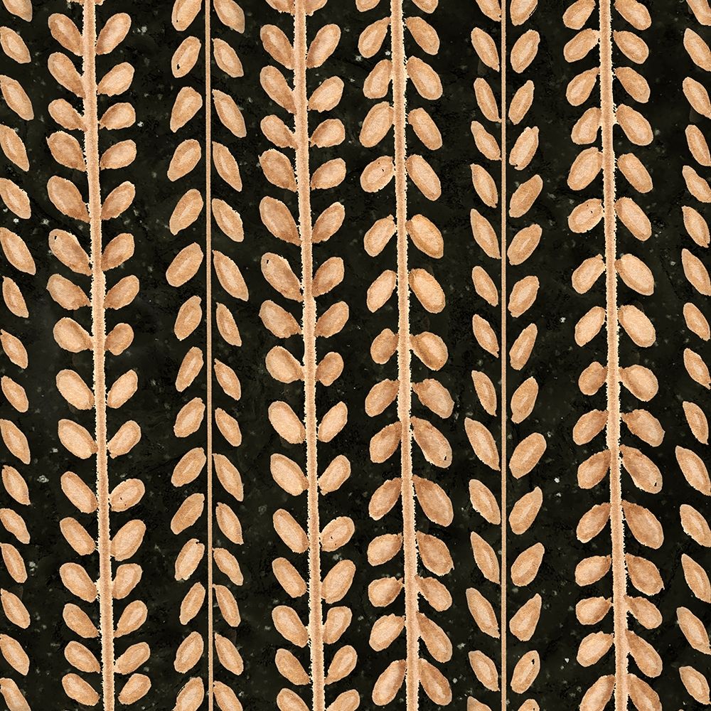 Warm Tribal Texture Botanicals II art print by Tre Sorelle Studios for $57.95 CAD