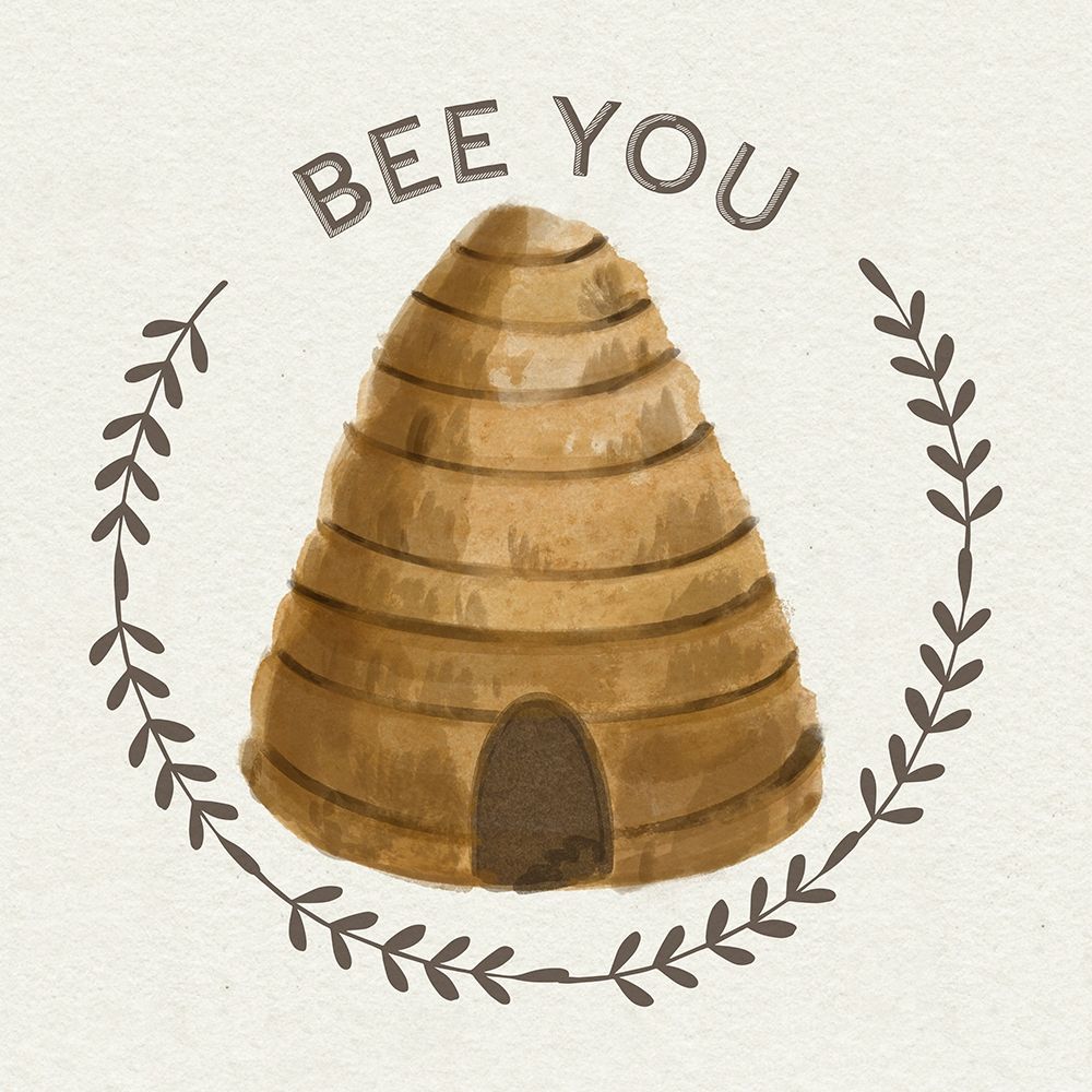 Bee Hive IV-Bee You art print by Bannarot for $57.95 CAD