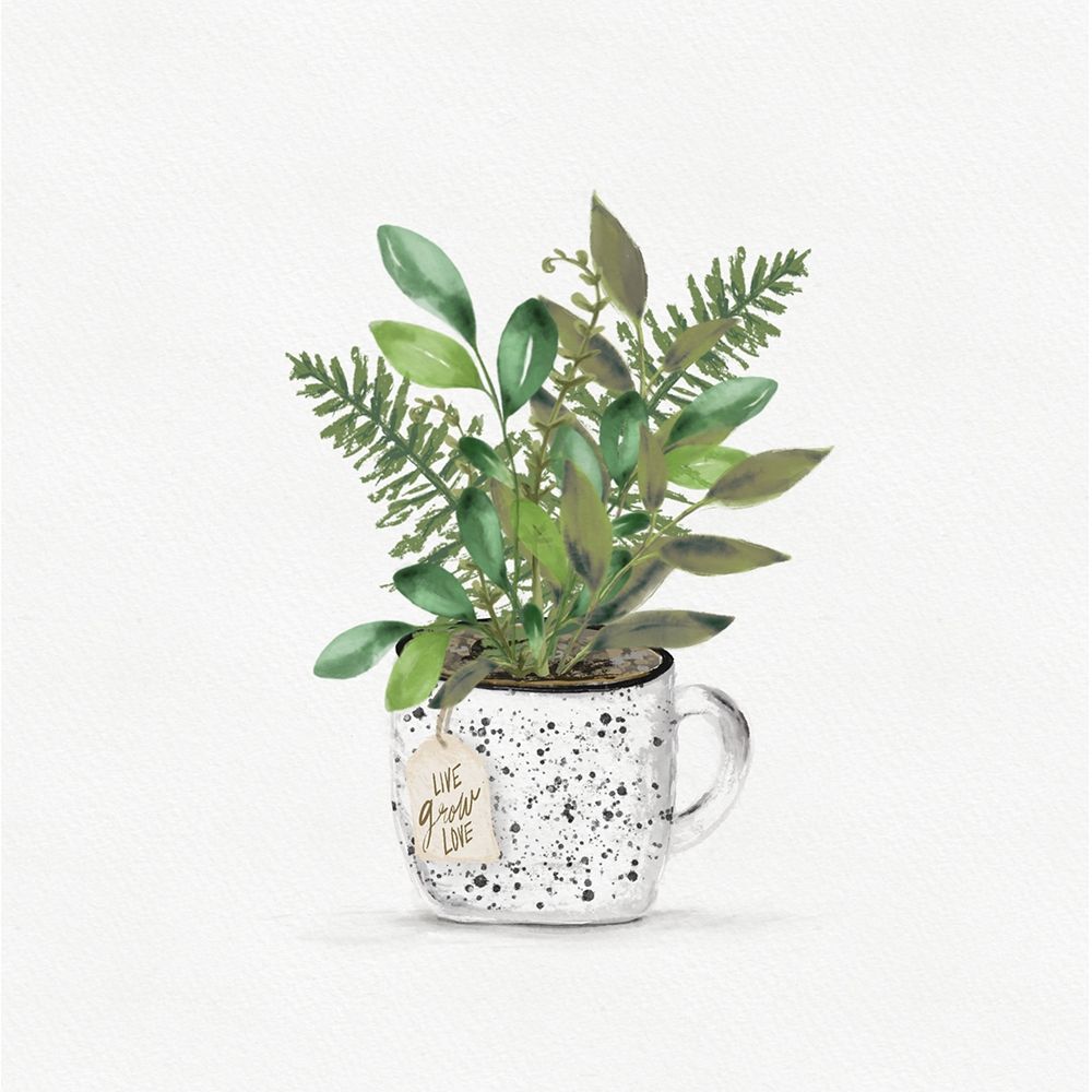 Botanical Mug II art print by HM Design for $57.95 CAD
