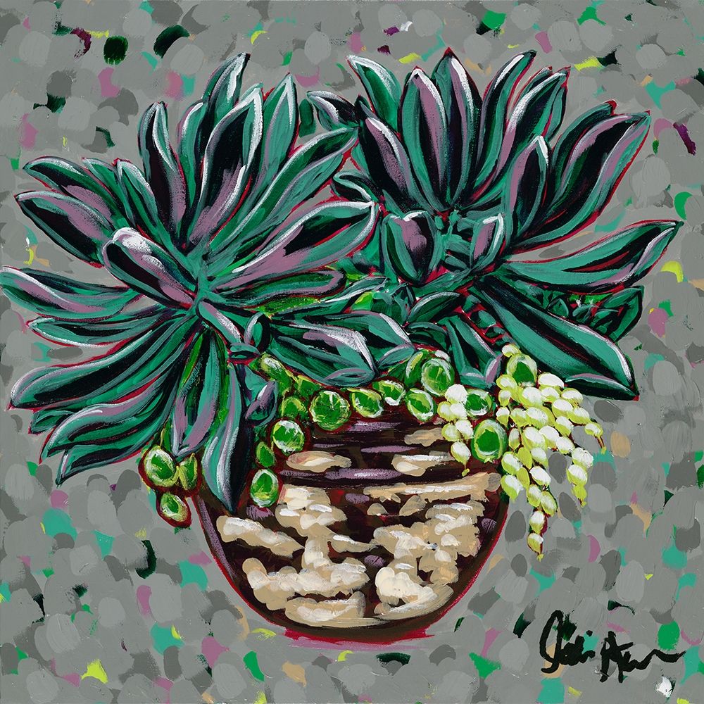 Succulent Pot I art print by Jodi Augustine for $57.95 CAD