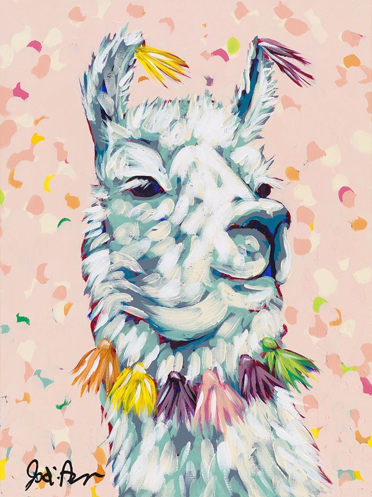 Drama Llama II art print by Jodi Augustine for $57.95 CAD