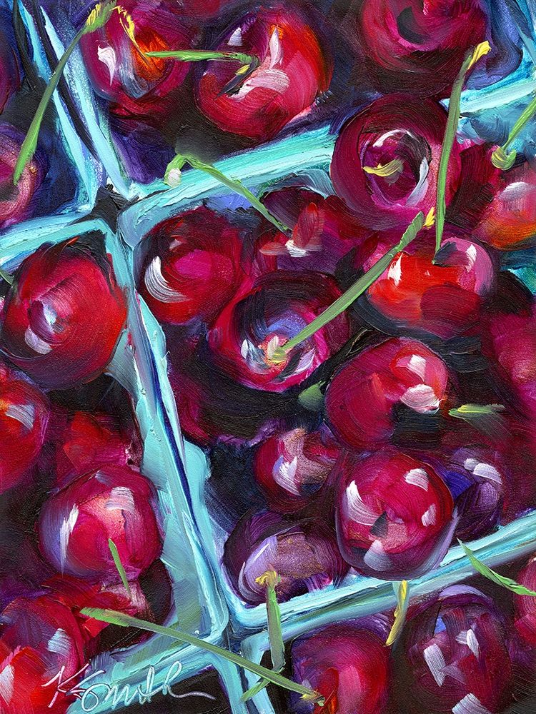 Cherry Carton art print by Kim Smith for $57.95 CAD