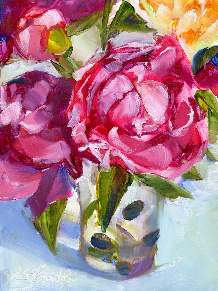 Peony Still Life art print by Kim Smith for $57.95 CAD