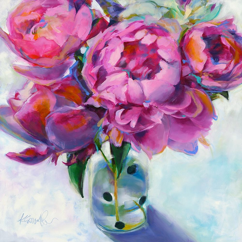 Roses Still Life I art print by Kim Smith for $57.95 CAD