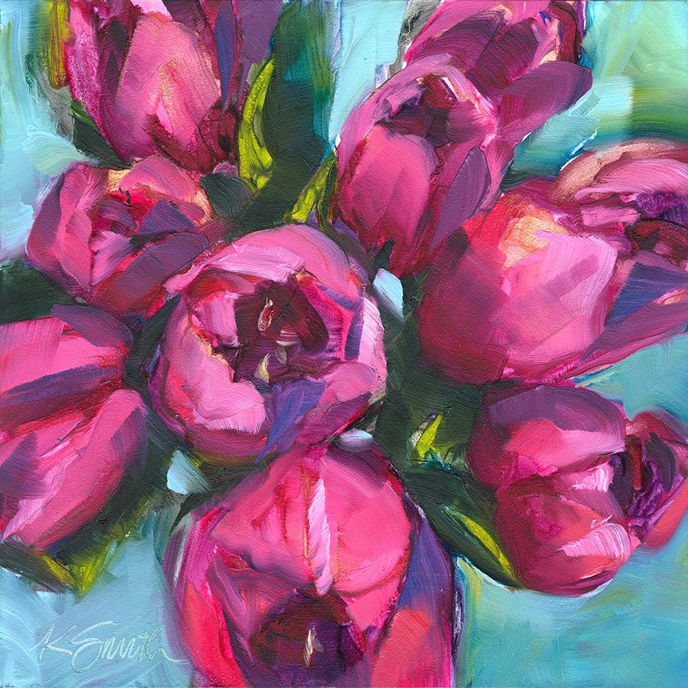 Tulip Bounty art print by Kim Smith for $57.95 CAD
