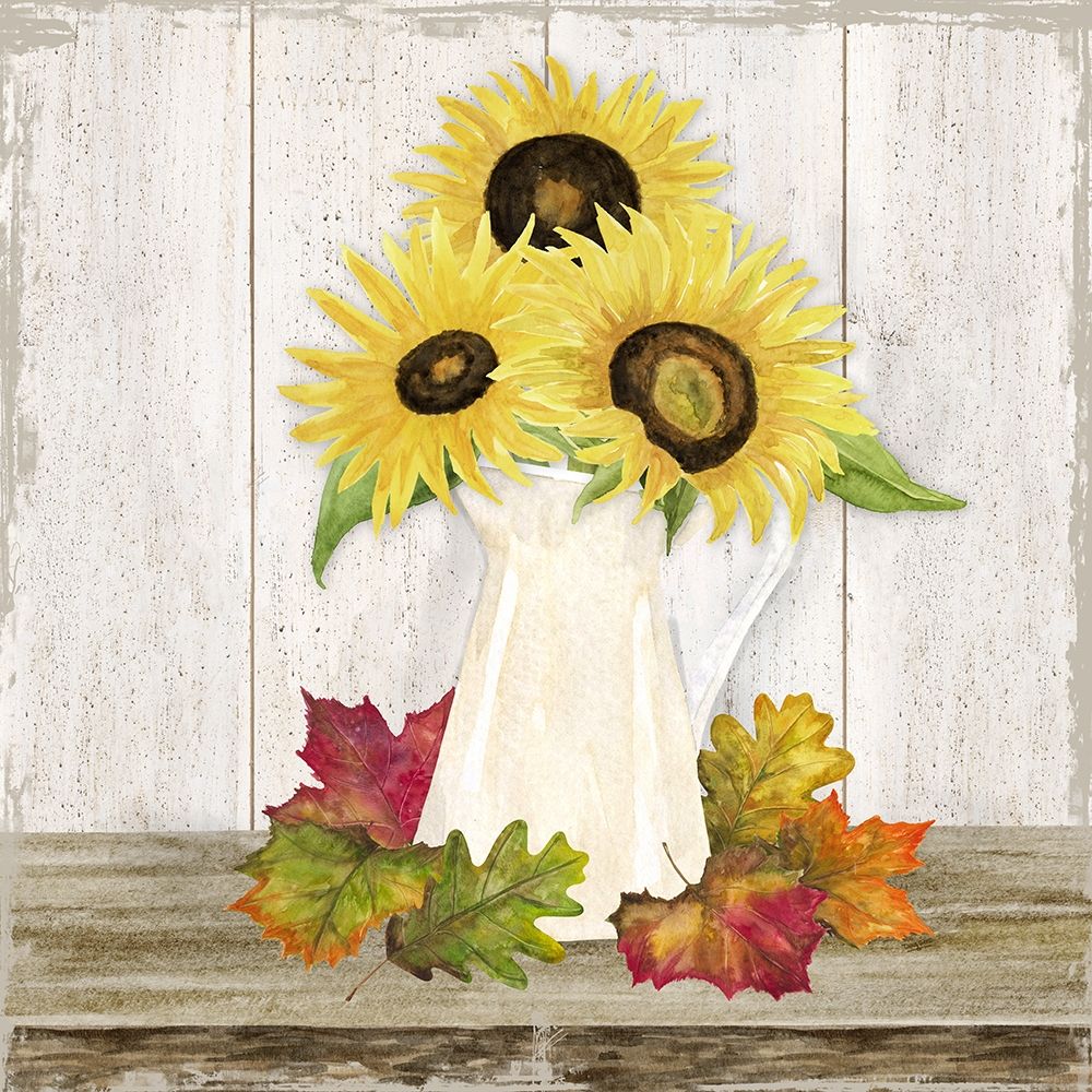 Fall Sunflowers II art print by Tara Reed for $57.95 CAD