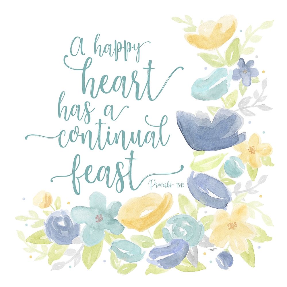 Kellys Garden VII-Happy Heart art print by Tara Reed for $57.95 CAD