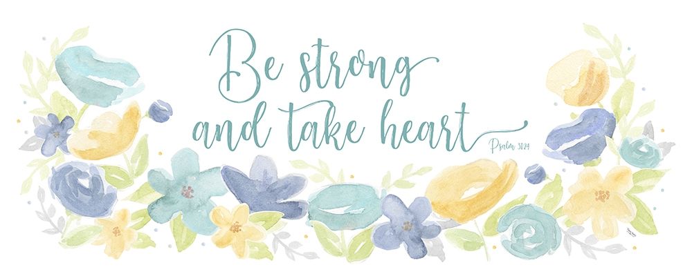 Kellys Garden panel I-Be Strong art print by Tara Reed for $57.95 CAD
