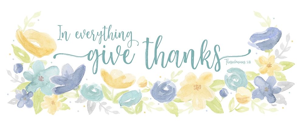 Kellys Garden panel II-Give Thanks art print by Tara Reed for $57.95 CAD
