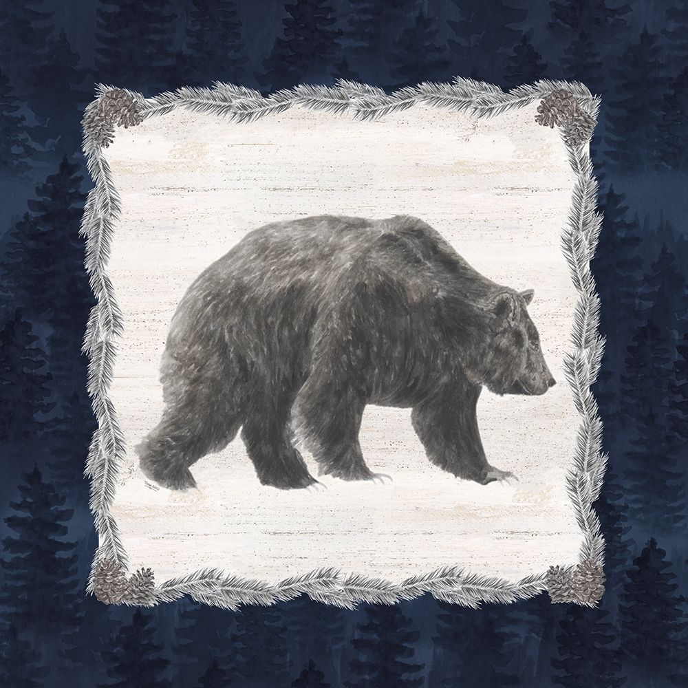 Blue Cliff Mountains I-Bear art print by Tara Reed for $57.95 CAD