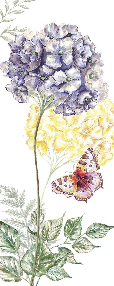 Wildflower Stem panel III art print by Tre Sorelle Studios for $57.95 CAD