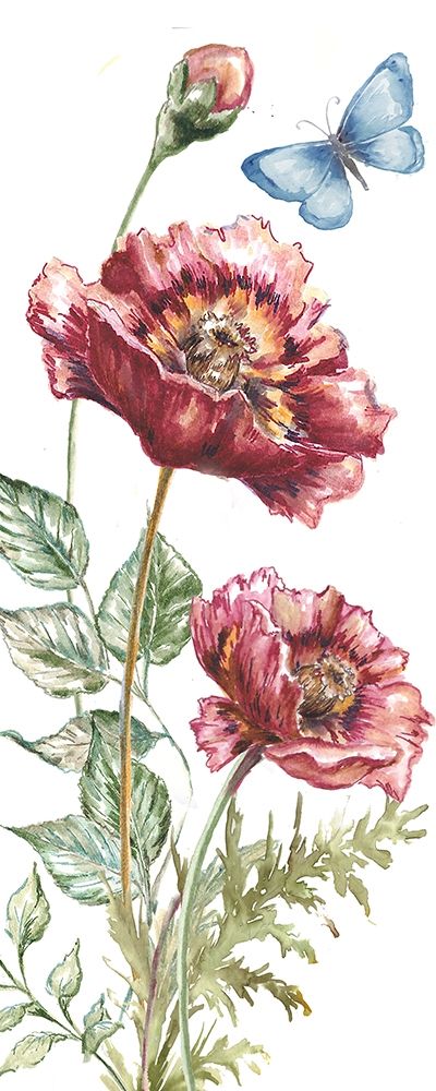 Wildflower Stem panel VII art print by Tre Sorelle Studios for $57.95 CAD