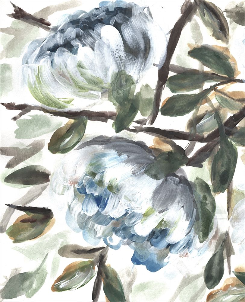 Farmhouse Blue Bush I art print by Marcy Chapman for $57.95 CAD