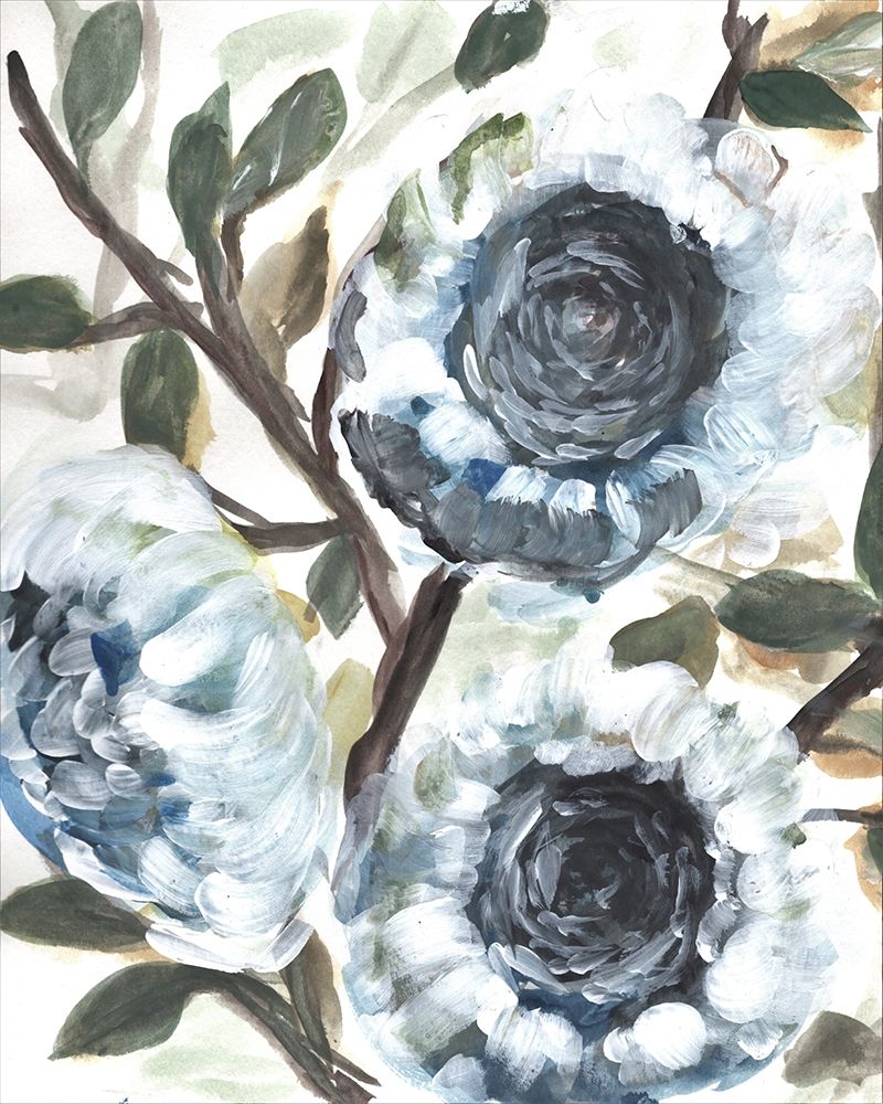 Farmhouse Blue Bush II art print by Marcy Chapman for $57.95 CAD