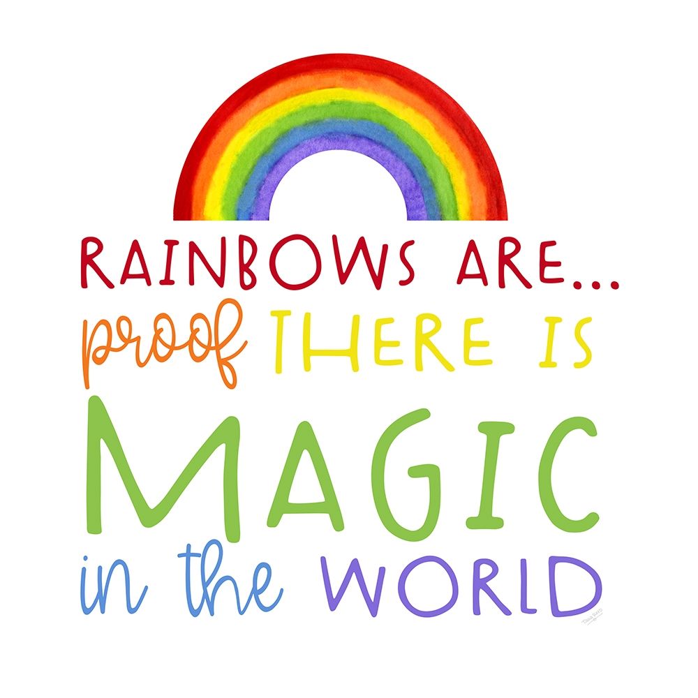 Rainbows III-Proof art print by Tara Reed for $57.95 CAD