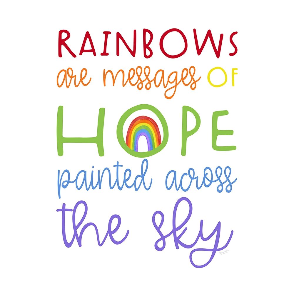 Rainbows IV-Messages art print by Tara Reed for $57.95 CAD