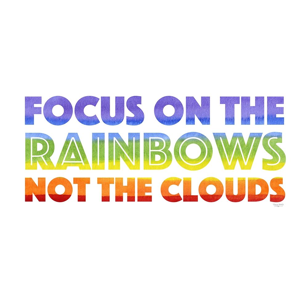 Rainbows VI-Focus on  Rainbow art print by Tara Reed for $57.95 CAD