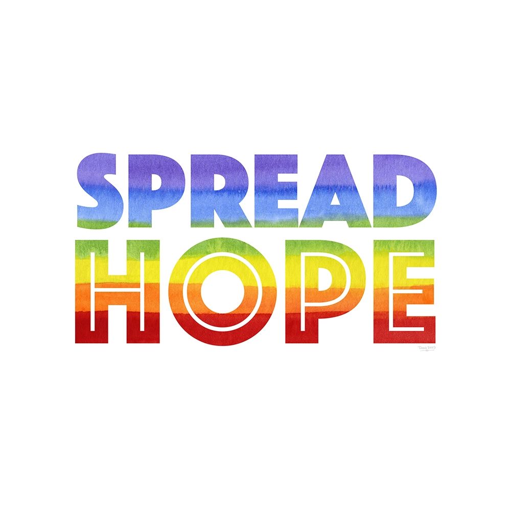 Rainbows IX-Spread  Hope art print by Tara Reed for $57.95 CAD