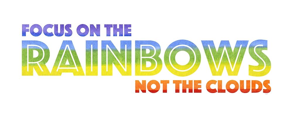 Rainbows panel I art print by Tara Reed for $57.95 CAD