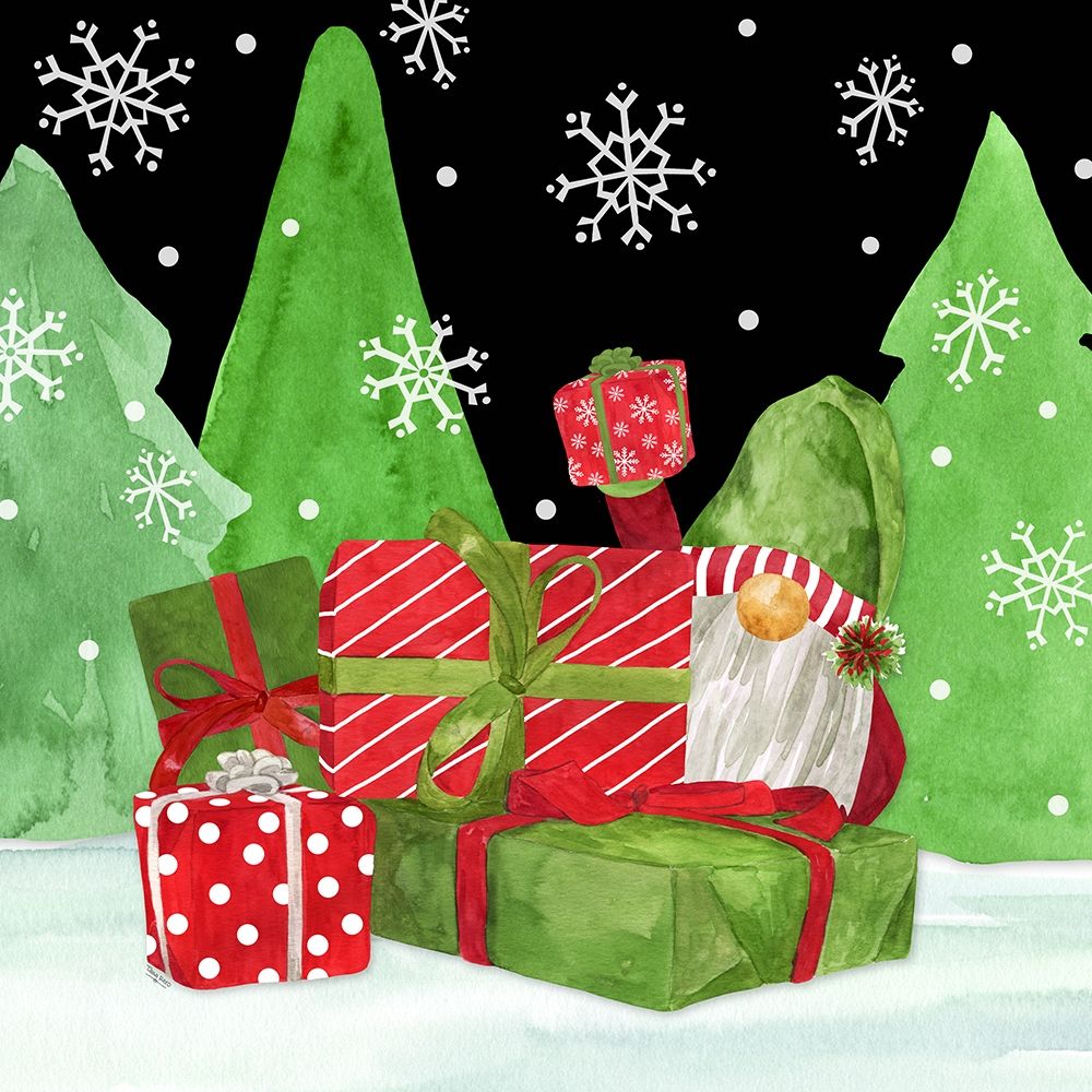 Gnome for Christmas I-Gifts art print by Tara Reed for $57.95 CAD