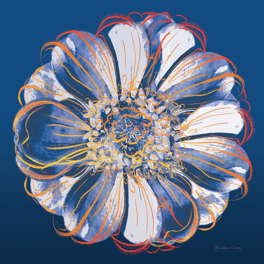 Flower Pop Pastel I art print by Marie-Elaine Cusson for $57.95 CAD