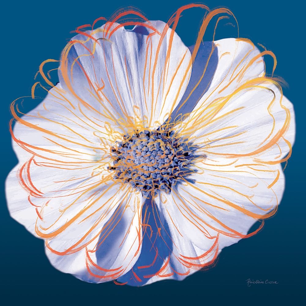 Flower Pop Pastel II art print by Marie-Elaine Cusson for $57.95 CAD
