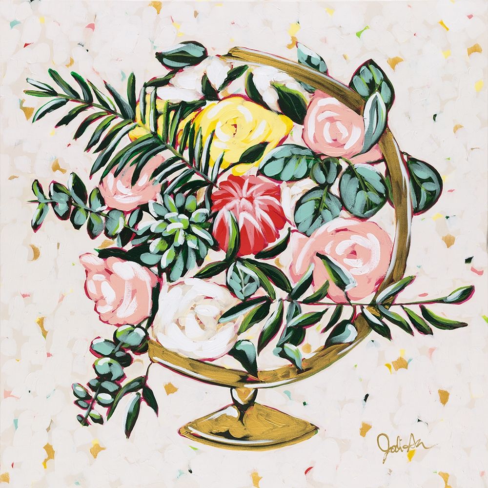 Globe Growth art print by Jodi Augustine for $57.95 CAD