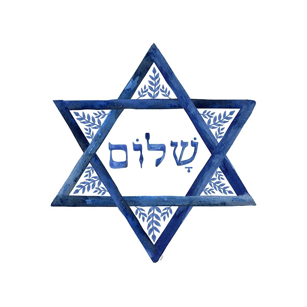 Festival of Lights VI-Star of David art print by Tara Reed for $57.95 CAD