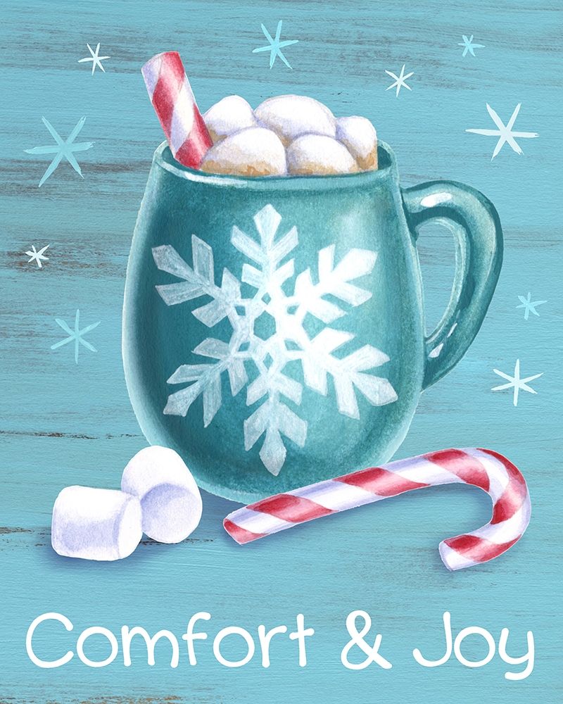 Peppermint Cocoa III-Comfort and Joy art print by Kelsey Wilson for $57.95 CAD