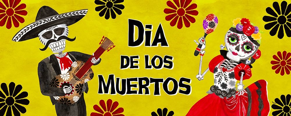 Day of the Dead panel I-Dia de los Muertos art print by Tara Reed for $57.95 CAD