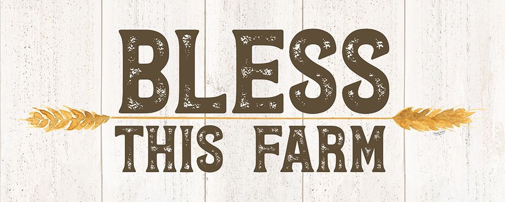 Farm Life Panel III-Bless this Farm art print by Tara Reed for $57.95 CAD