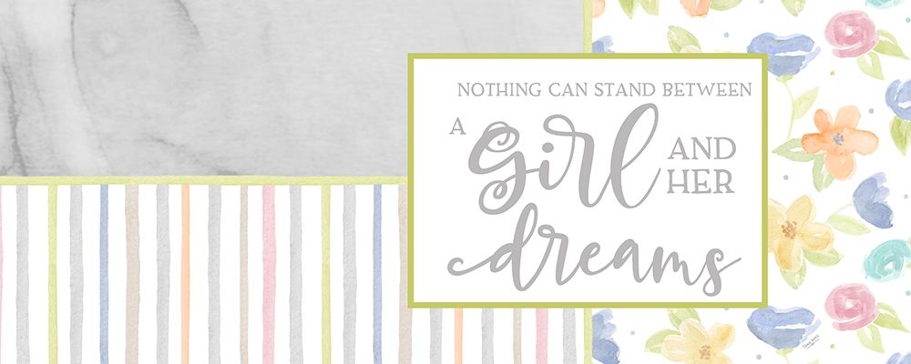 Girl Inspiration panel V-Girl and her Dreams art print by Tara Reed for $57.95 CAD