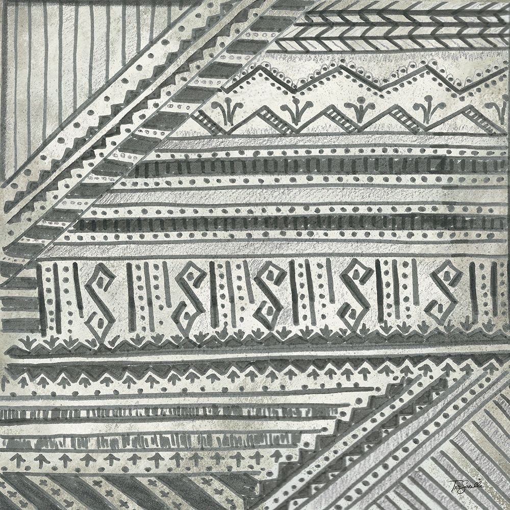 Boho Tribal Cloth I art print by Tre Sorelle Studios for $57.95 CAD