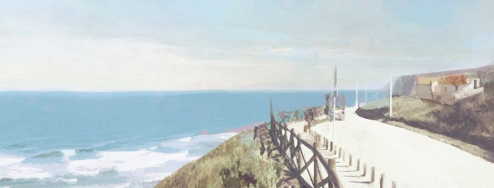Clifftop  Cottage art print by Noah Bay for $57.95 CAD
