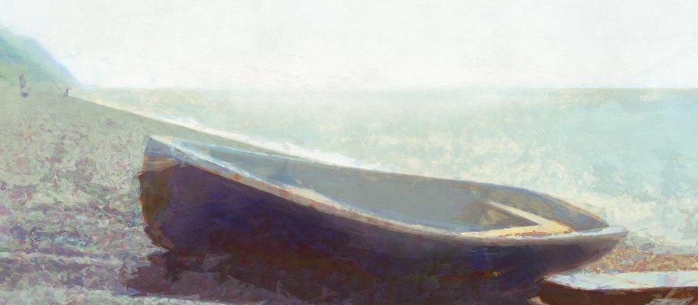 The  Blue Boat art print by Noah Bay for $57.95 CAD