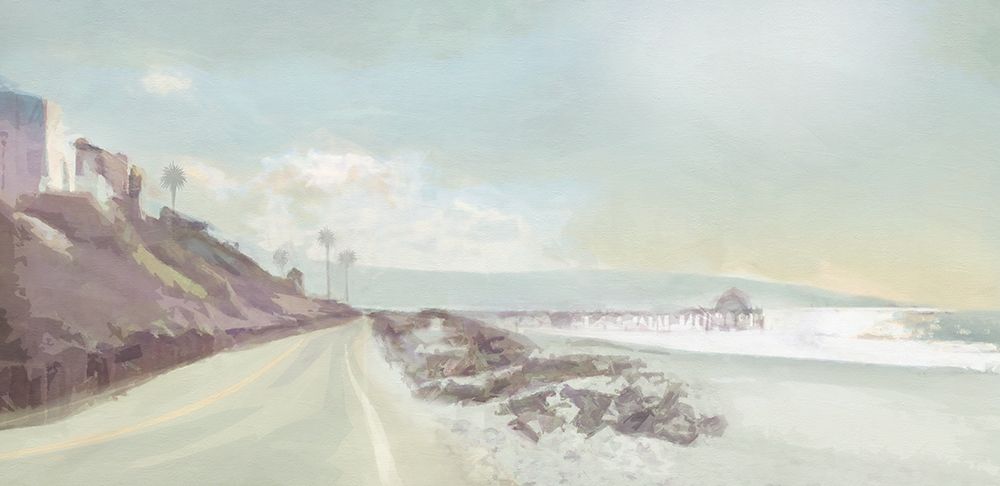 Towards  the Pier art print by Noah Bay for $57.95 CAD
