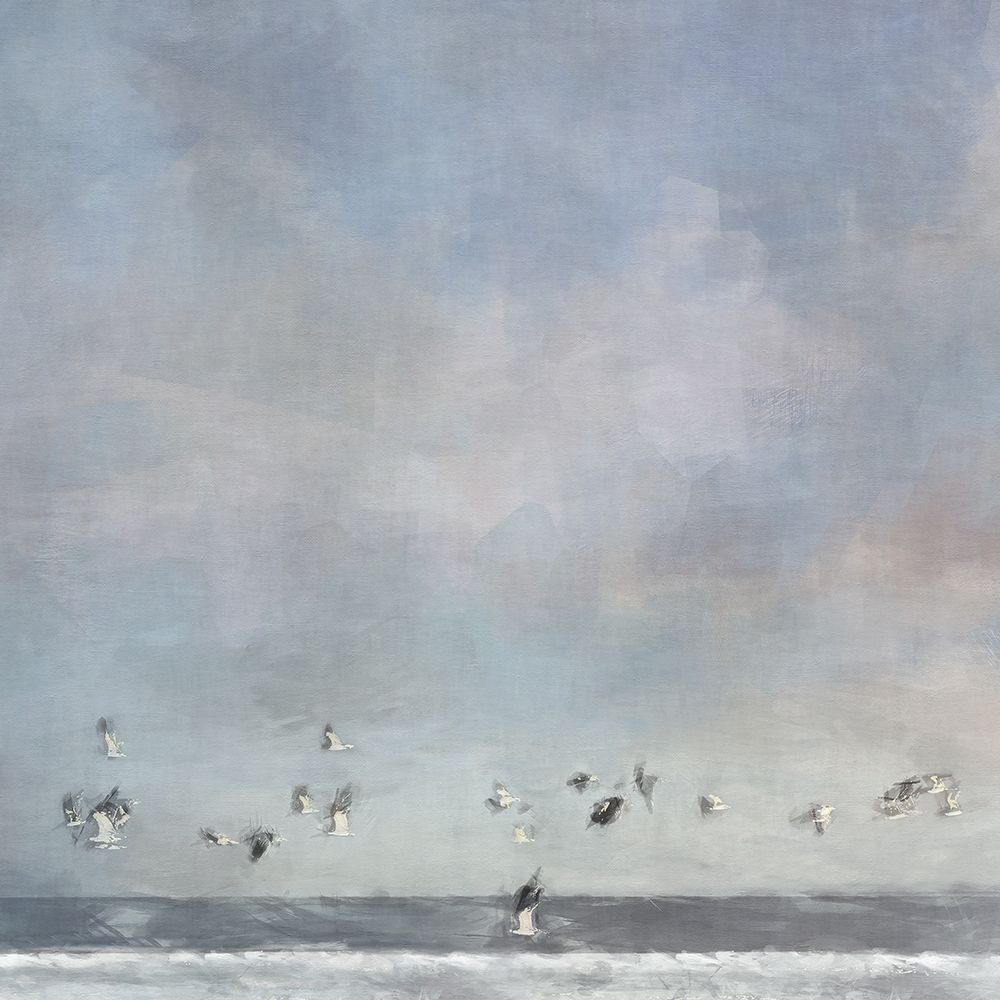Birds  Passing art print by Noah Bay for $57.95 CAD