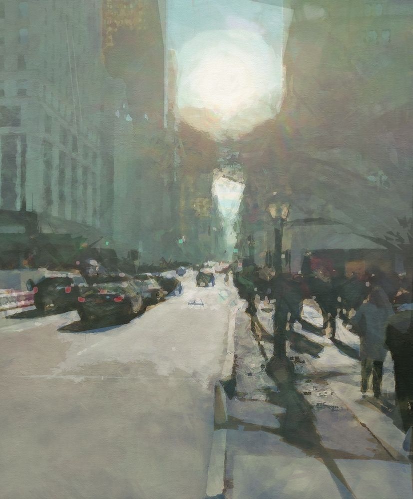 South  on 5th art print by Noah Bay for $57.95 CAD