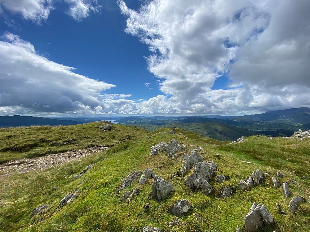 Highland  Path landscape art print by Noah Bay for $57.95 CAD
