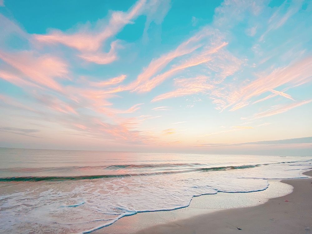 Cotton  Candy Sky art print by Graffi-tee Studios for $57.95 CAD