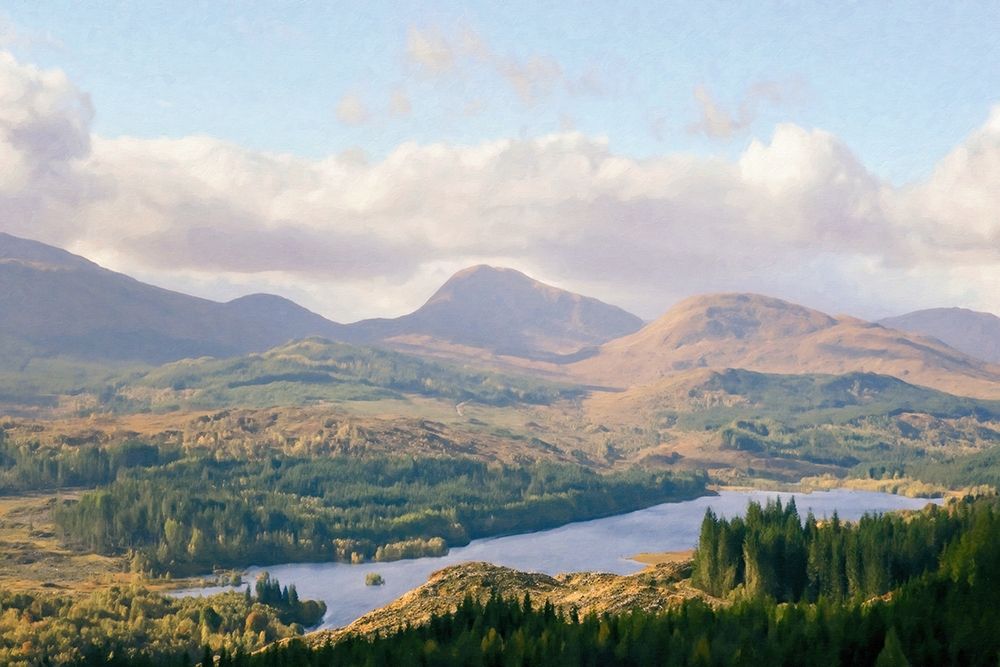 Overlook  of the Loche art print by Graffi-tee Studios for $57.95 CAD