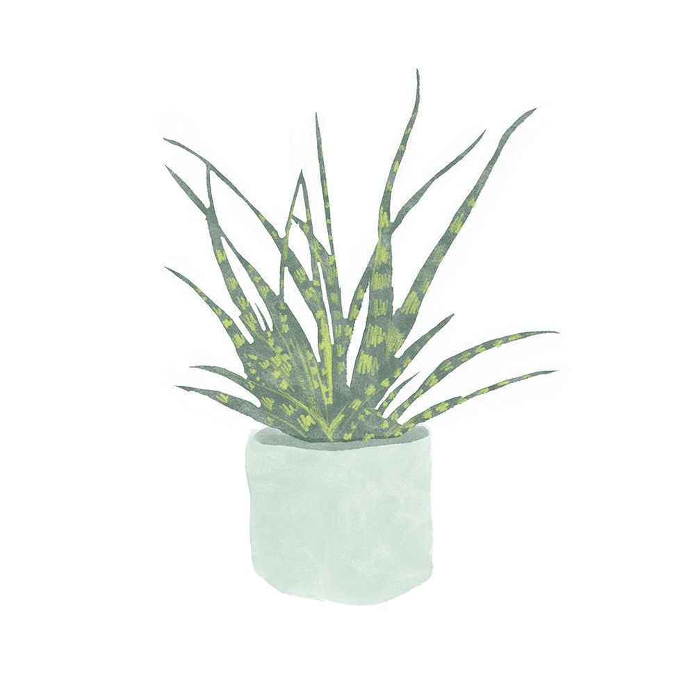 Snake  Plant I art print by Bannarot for $57.95 CAD