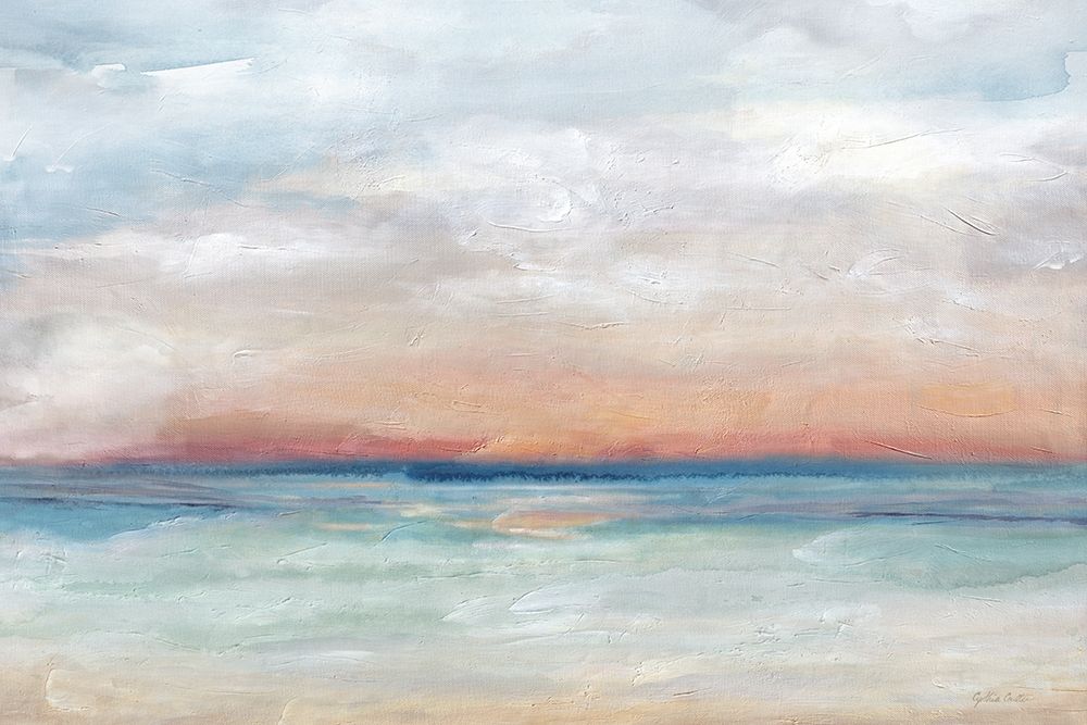 Serene  Scene Bright landscape art print by Cynthia Coulter for $57.95 CAD