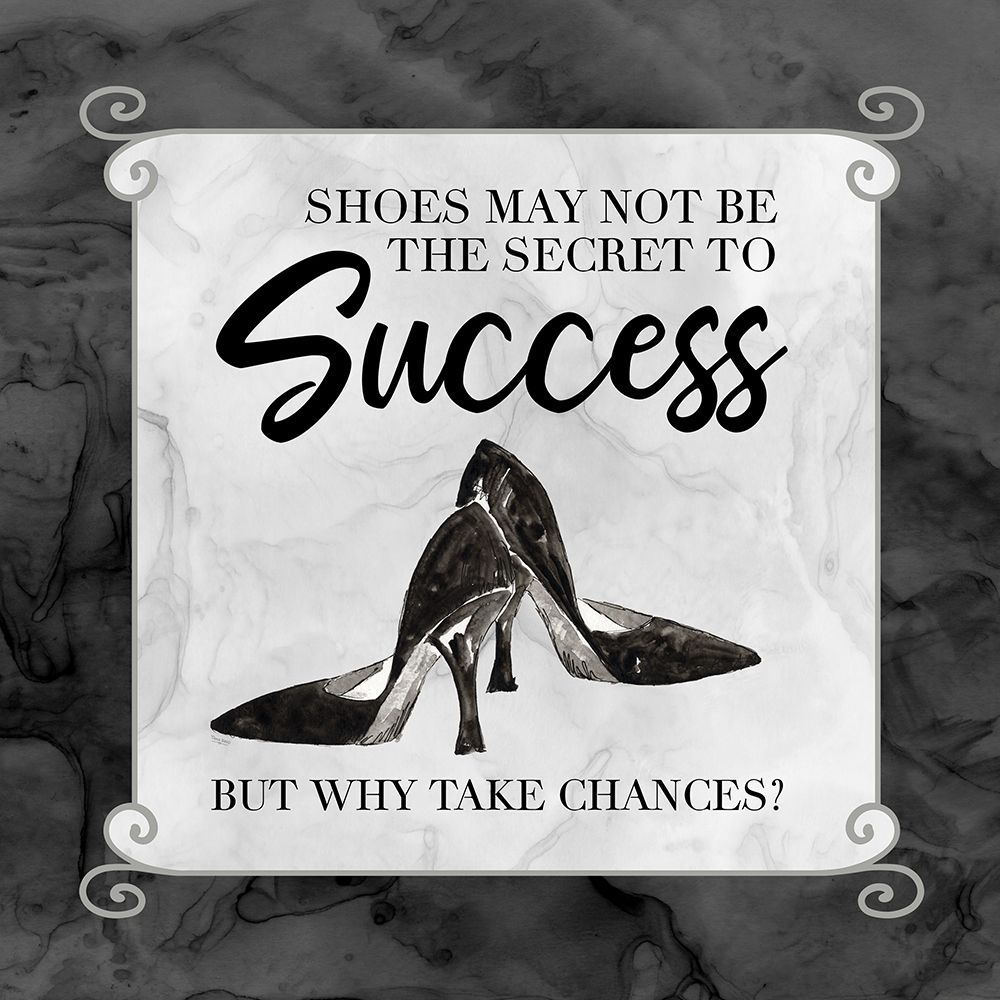 Fashion Humor I-Why Take Chances art print by Tara Reed for $57.95 CAD