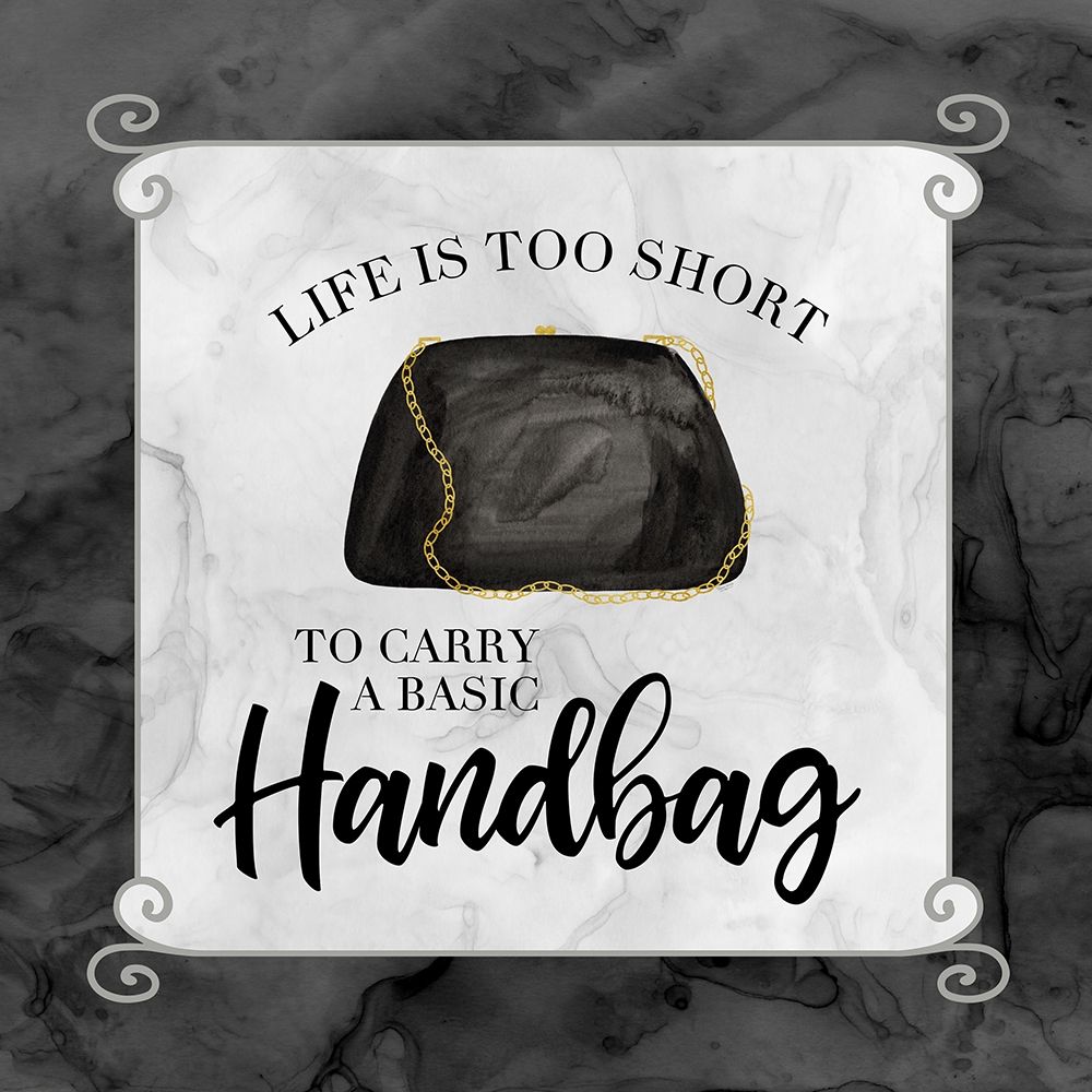 Fashion Humor X-Basic Handbag art print by Tara Reed for $57.95 CAD