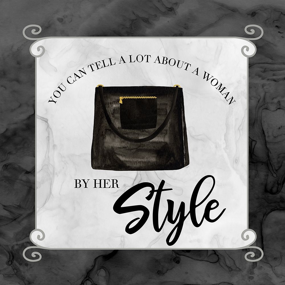Fashion Humor XII-By Her Style art print by Tara Reed for $57.95 CAD